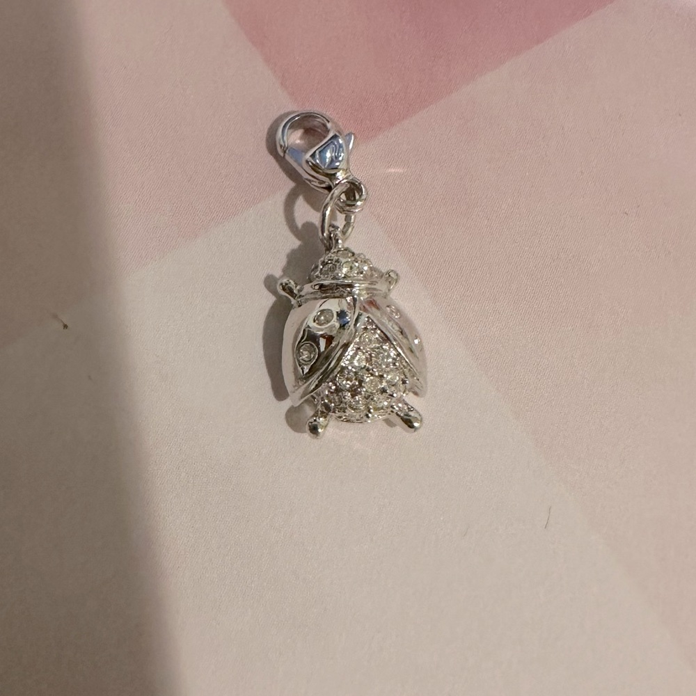 Swarovski ladybug charm
